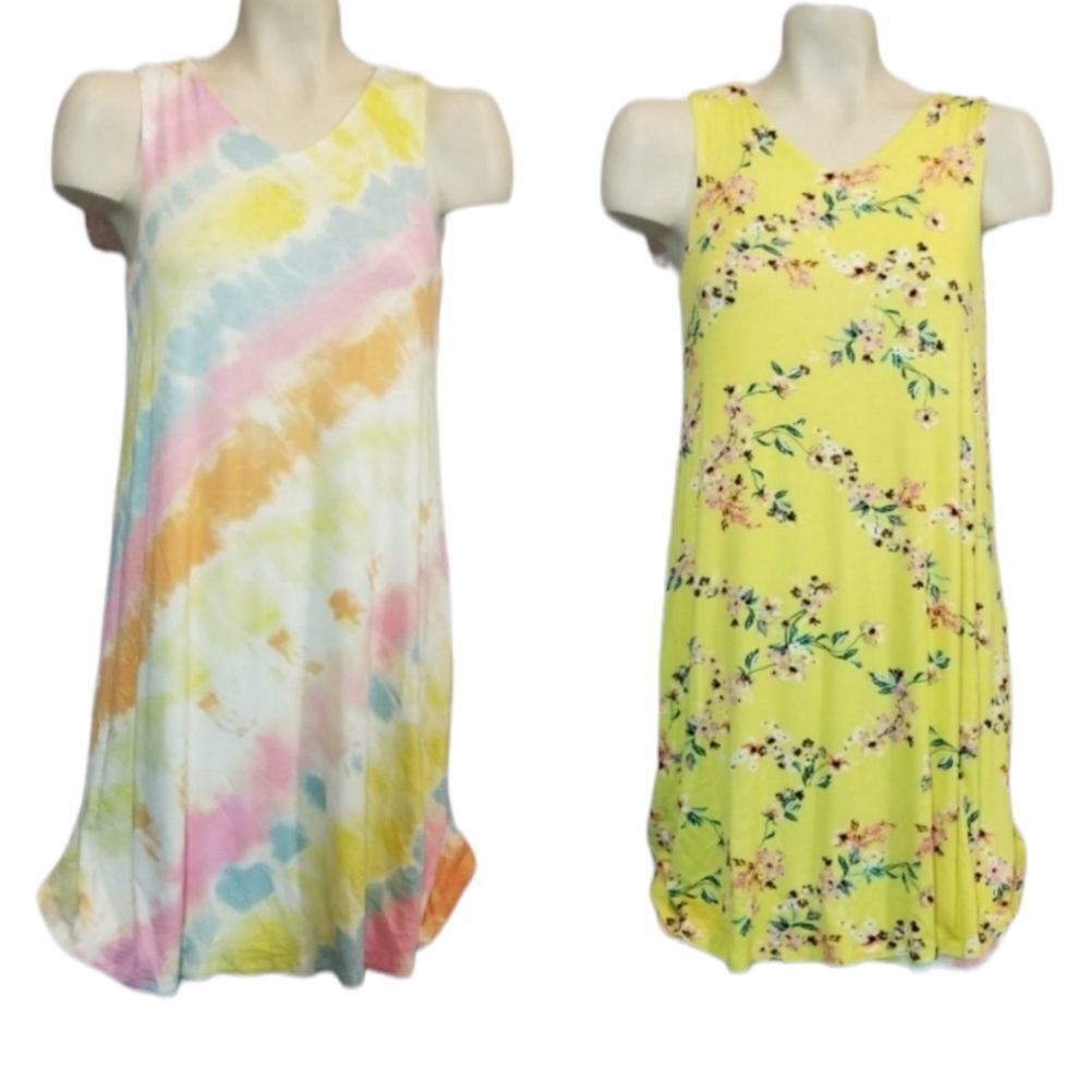 love, Fire Reversible Tie‎ Dye Sundress size Large